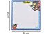 Tom & Jerry 2 in 1 Writing Board & Snakes & Ladders Board Games
